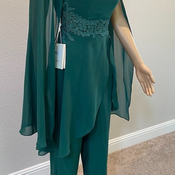 Brand New - Jumpsuit Mother of the Bride Dress Elegant - Picture 5 of 6